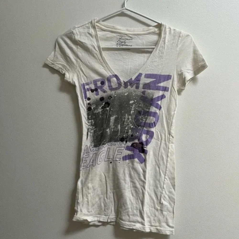 American Eagle NYC Graphic Tee XS
